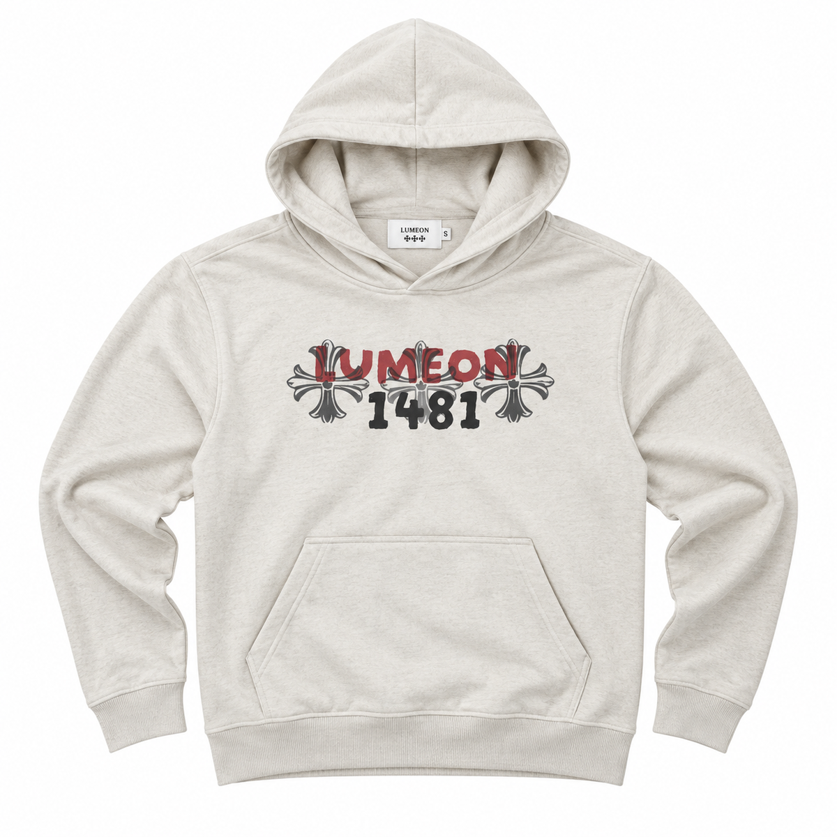 LUMEON 1481 Cross Hoodie